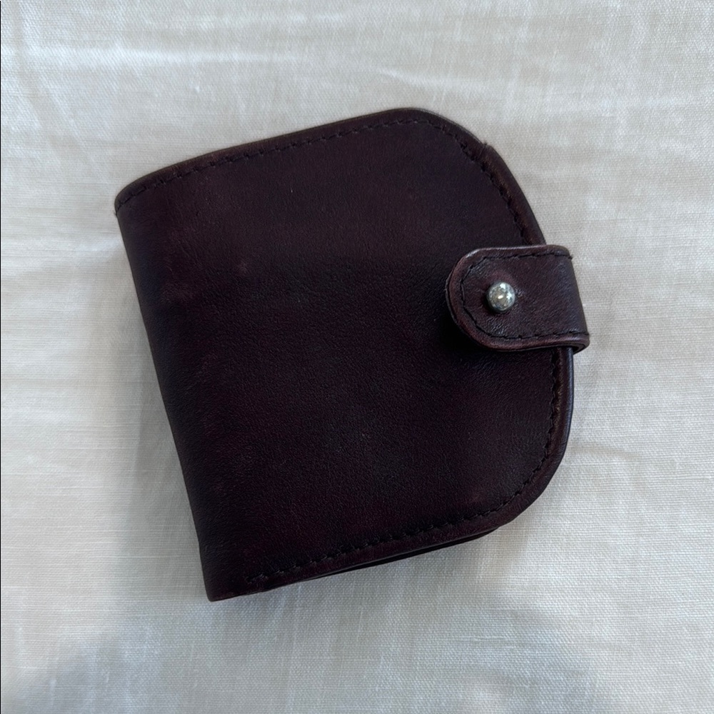 Dark Brown Leather Wallet